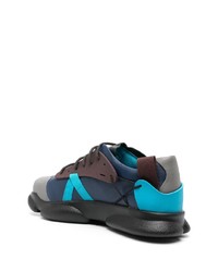 dunkelblaue Leder niedrige Sneakers von Camper