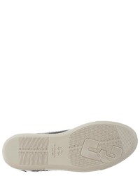 dunkelblaue Leder niedrige Sneakers von La Martina