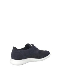 dunkelblaue Leder niedrige Sneakers von Lloyd