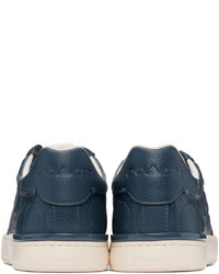 dunkelblaue Leder niedrige Sneakers von Coach 1941