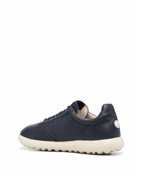 dunkelblaue Leder niedrige Sneakers von Camper