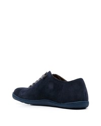 dunkelblaue Leder niedrige Sneakers von Camper