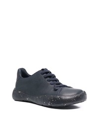 dunkelblaue Leder niedrige Sneakers von Camper