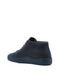 dunkelblaue Leder niedrige Sneakers von Camper