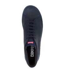 dunkelblaue Leder niedrige Sneakers von Camper