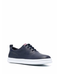 dunkelblaue Leder niedrige Sneakers von Camper