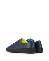 dunkelblaue Leder niedrige Sneakers von Camper