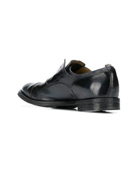 dunkelblaue Leder Oxford Schuhe von Officine Creative