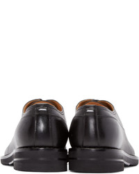 dunkelblaue Leder Oxford Schuhe von Maison Margiela