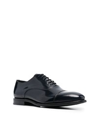 dunkelblaue Leder Oxford Schuhe von Church's