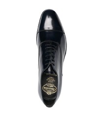 dunkelblaue Leder Oxford Schuhe von Church's