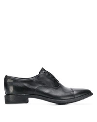 dunkelblaue Leder Oxford Schuhe von Premiata