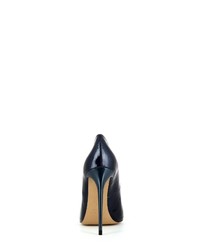 dunkelblaue Leder Pumps von Evita