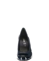 dunkelblaue Leder Pumps von Gabor