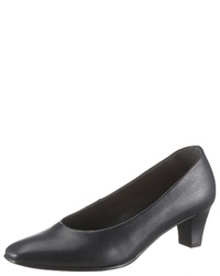 dunkelblaue Leder Pumps von Gabor