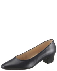 dunkelblaue Leder Pumps von Gabor