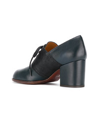 dunkelblaue Leder Pumps von Chie Mihara