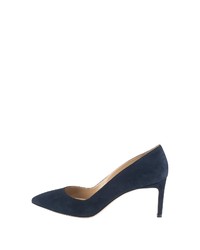 dunkelblaue Leder Pumps von Hugo