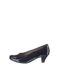 dunkelblaue Leder Pumps von Jenny