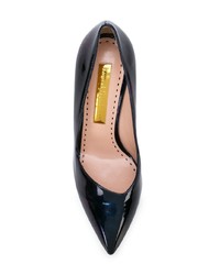 dunkelblaue Leder Pumps von Rupert Sanderson