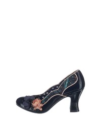 dunkelblaue Leder Pumps von Ruby Shoo