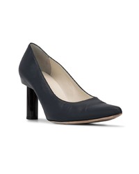 dunkelblaue Leder Pumps von Tibi