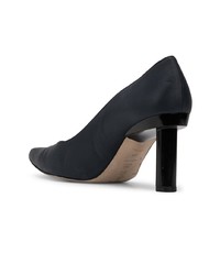 dunkelblaue Leder Pumps von Tibi