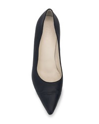 dunkelblaue Leder Pumps von Tibi