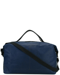 dunkelblaue Leder Reisetasche von Ally Capellino