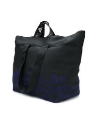 dunkelblaue Leder Reisetasche von adidas by Stella McCartney