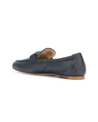 dunkelblaue Leder Slipper von Tod's