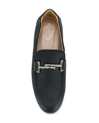 dunkelblaue Leder Slipper von Tod's