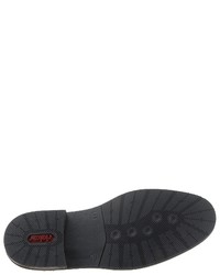 dunkelblaue Leder Slipper von Rieker