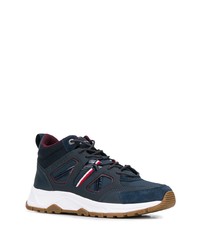 dunkelblaue Leder Sportschuhe von Tommy Hilfiger