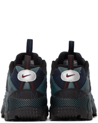 dunkelblaue Leder Sportschuhe von Nike