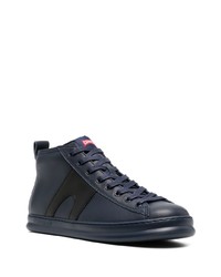 dunkelblaue Leder Sportschuhe von Camper