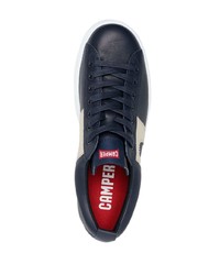 dunkelblaue Leder Sportschuhe von Camper