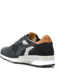 dunkelblaue Leder Turnschuhe von Diadora