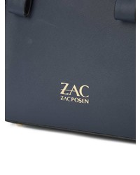 dunkelblaue Leder Umhängetasche von Zac Zac Posen