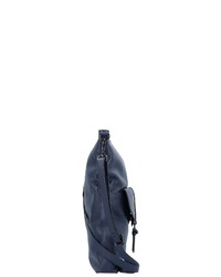 dunkelblaue Leder Umhängetasche von Esprit
