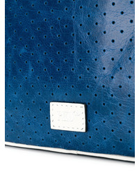 dunkelblaue Leder Umhängetasche von RED Valentino