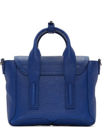 dunkelblaue Ledertaschen von 3.1 Phillip Lim