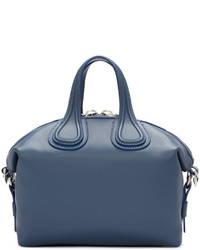 dunkelblaue Ledertaschen von Givenchy