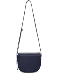 dunkelblaue Ledertaschen von 3.1 Phillip Lim