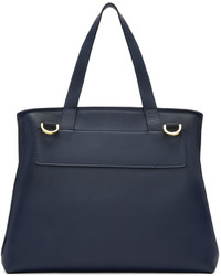 dunkelblaue Ledertaschen von Mansur Gavriel