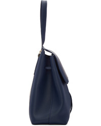 dunkelblaue Ledertaschen von Mansur Gavriel