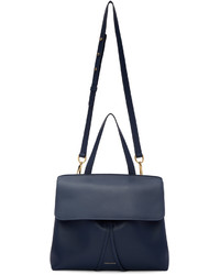 dunkelblaue Ledertaschen von Mansur Gavriel