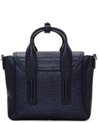 dunkelblaue Ledertaschen von 3.1 Phillip Lim