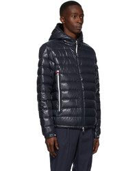 dunkelblaue leichte Daunenjacke von Moncler