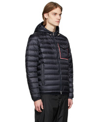 dunkelblaue leichte Daunenjacke von Moncler